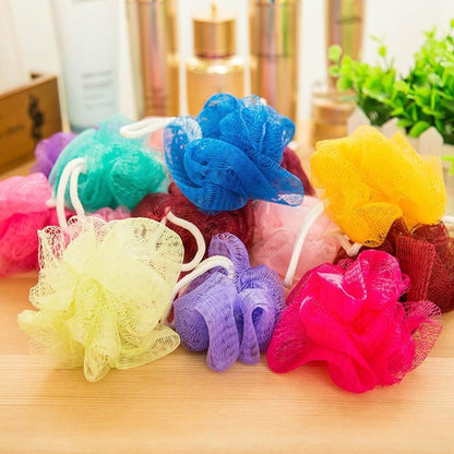 Soft Flower Bath & Body Scrubber