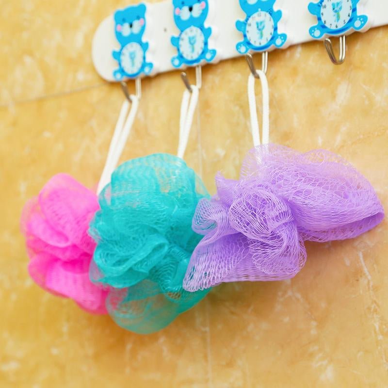 Soft Flower Bath & Body Scrubber