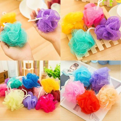 Soft Flower Bath & Body Scrubber