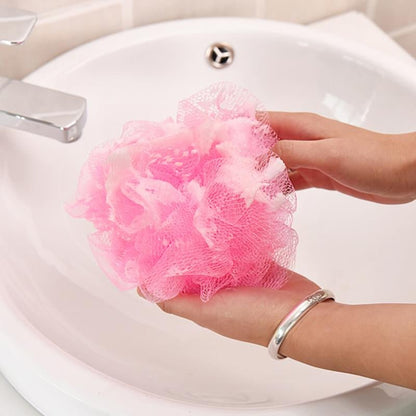 Soft Flower Bath & Body Scrubber