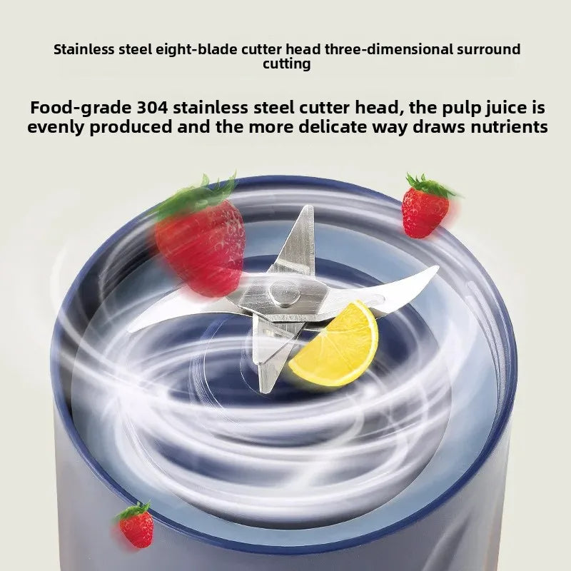 Portable Rechargeable Juicer with Digital Display