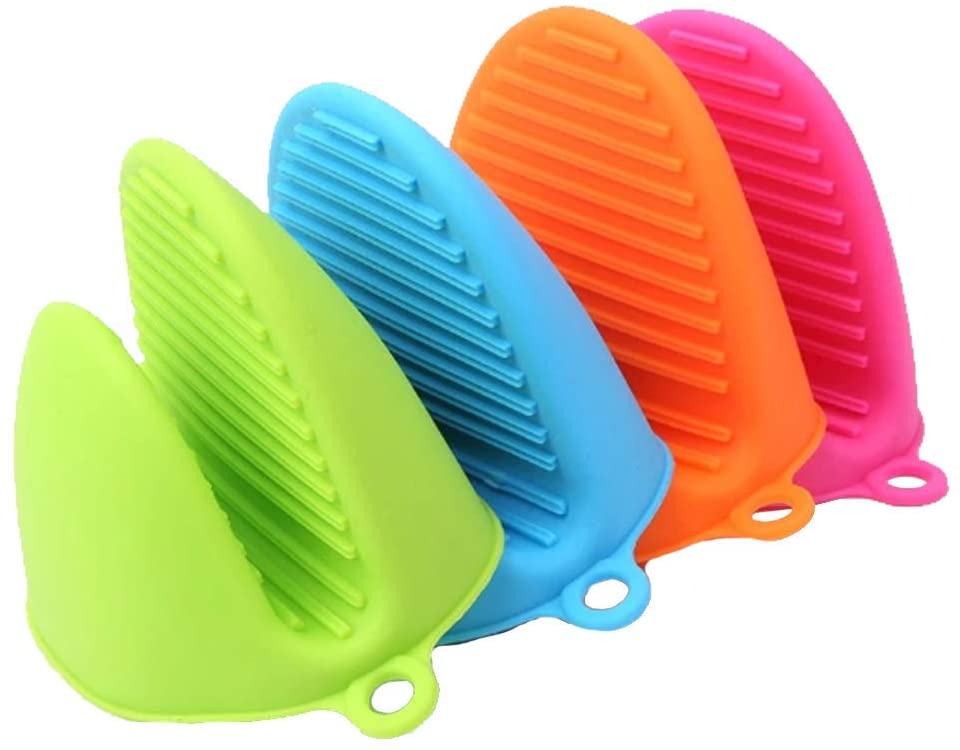 Silicone Heat-Resistant Grip Mitts