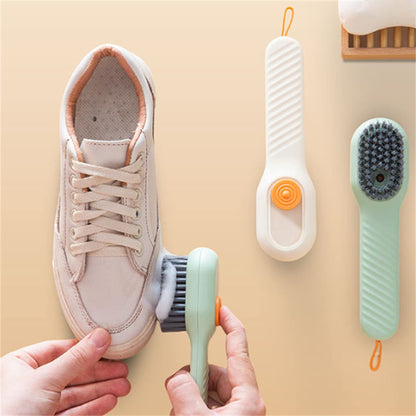 Soap-Dispensing Dish Cleaning Brush
