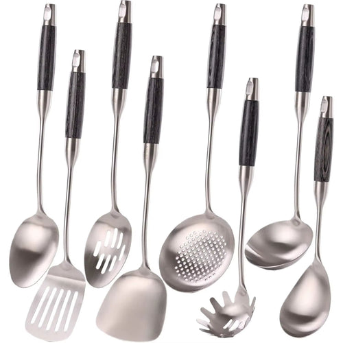 18/10 Stainless Steel Kitchen Utensil Set – 8 Piece