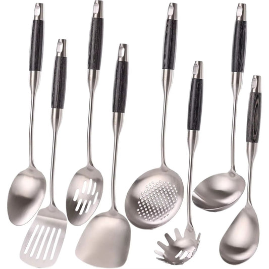 18/10 Stainless Steel Kitchen Utensil Set – 8 Piece