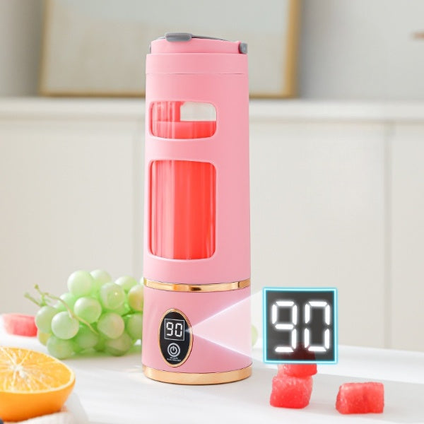 Portable Rechargeable Juicer with Digital Display