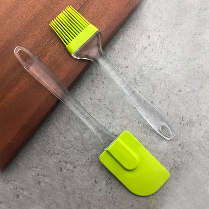 Silicone Spatula & Pastry Brush Set