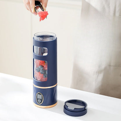 Portable Rechargeable Juicer with Digital Display
