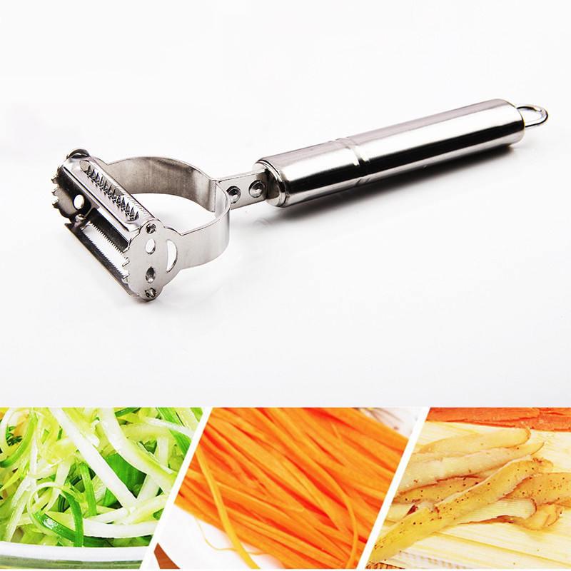 2-in-1 Stainless Steel Vegetable Peeler