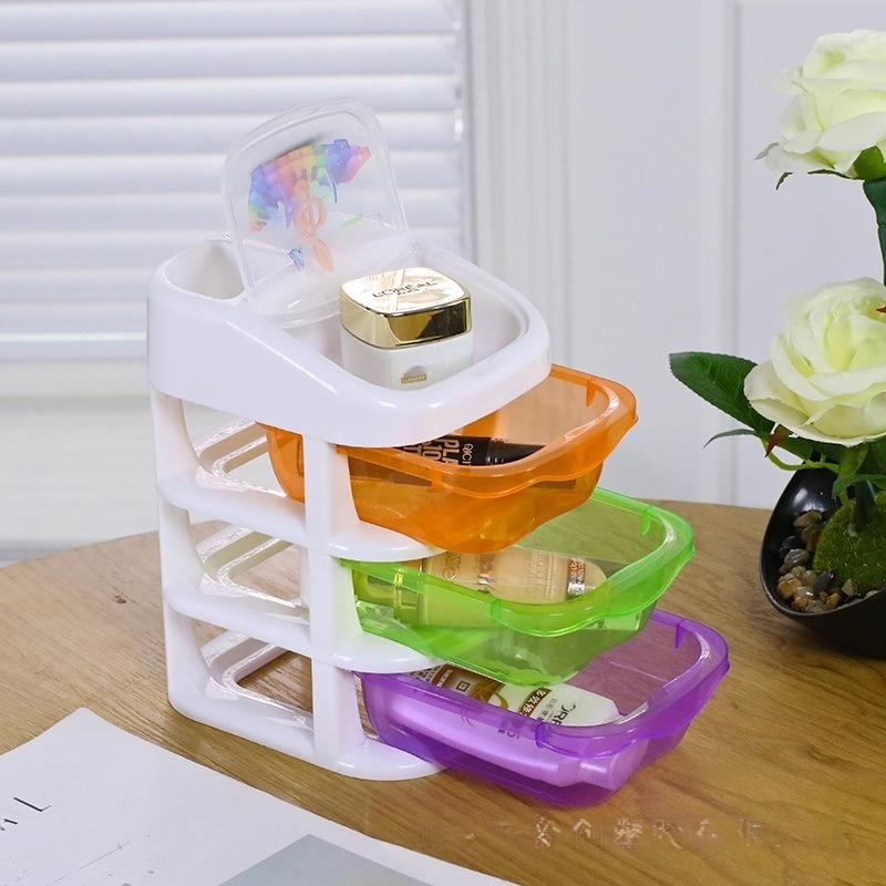 3-Drawer Compact Desktop Organizer
