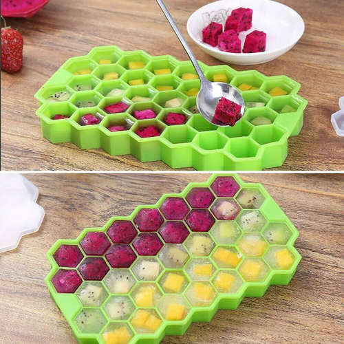Flexible Silicone Ice Cube Mold
