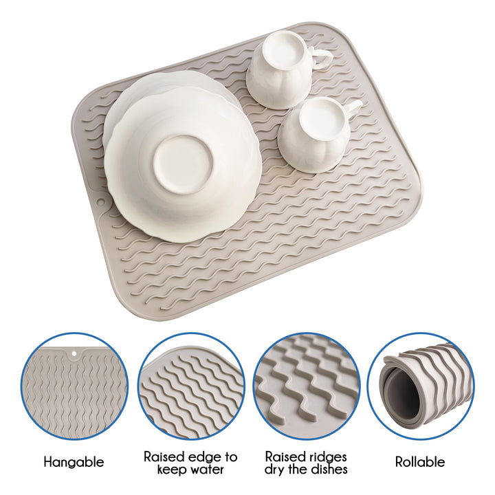 Neutral Silicone Dish Drying Mat