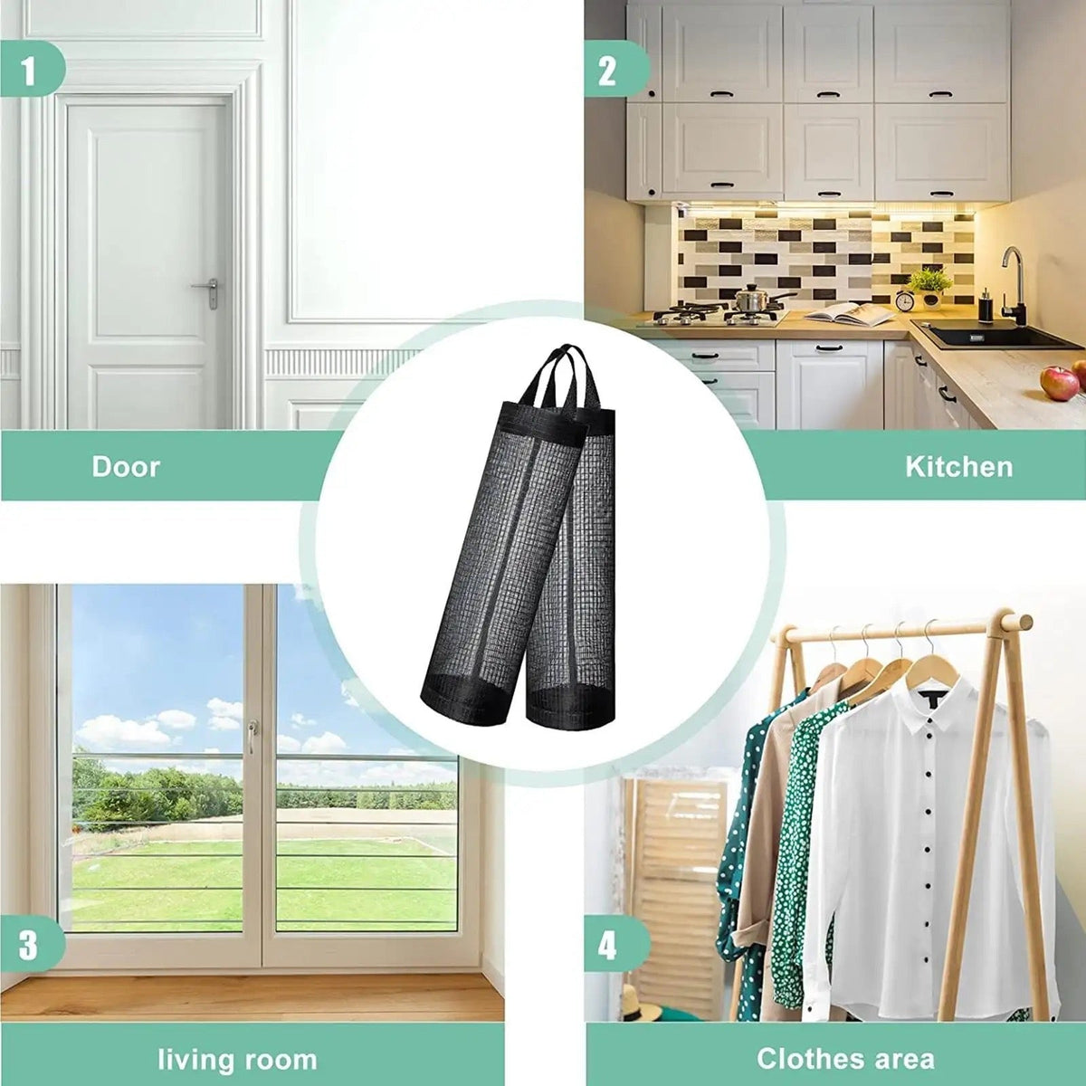 Hanging Bag & Accessory Organizer