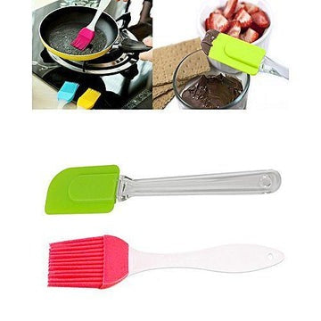 Silicone Spatula & Pastry Brush Set