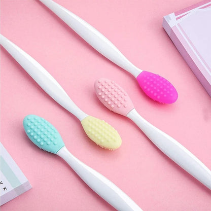Dual-Sided Silicone Facial Cleansing Brush