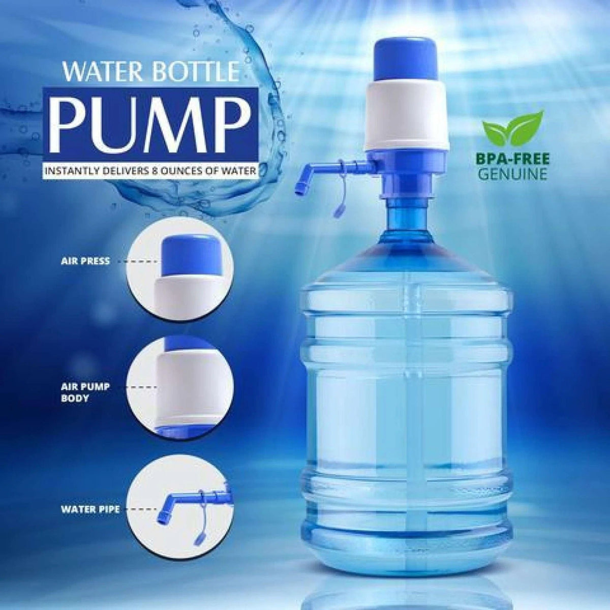 Manual Bottled Water Dispenser Pump
