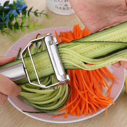 2-in-1 Stainless Steel Vegetable Peeler
