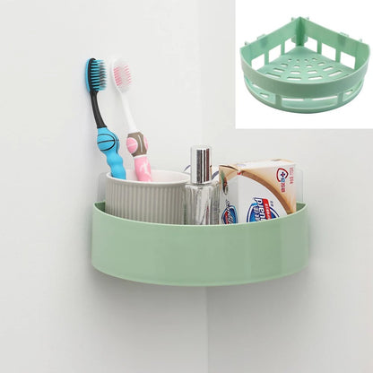 Wall-Mounted Corner Storage Shelf